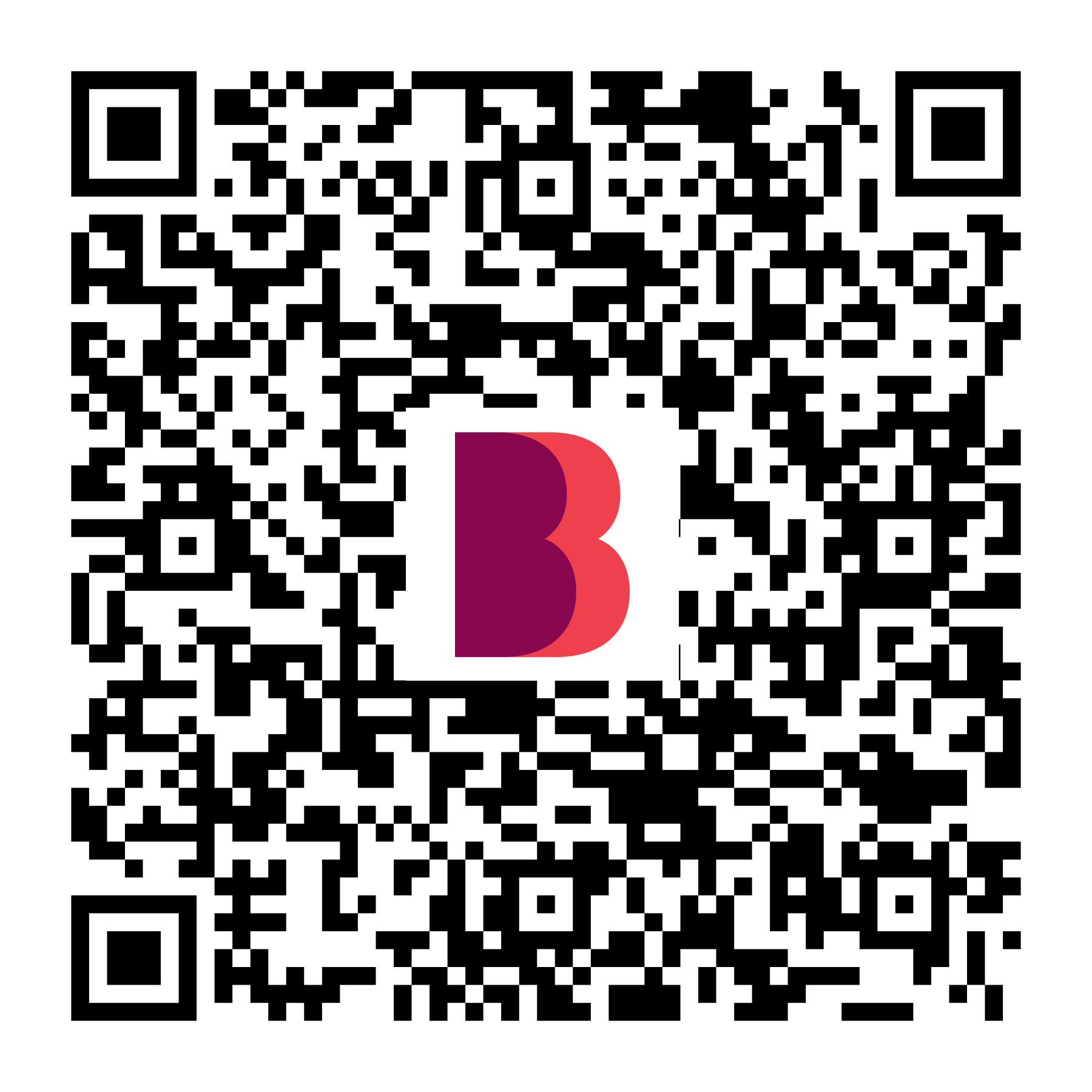 QR code to download app