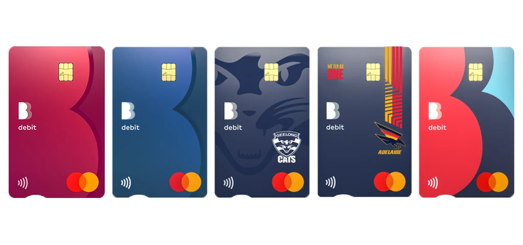 Examples of debit card designs